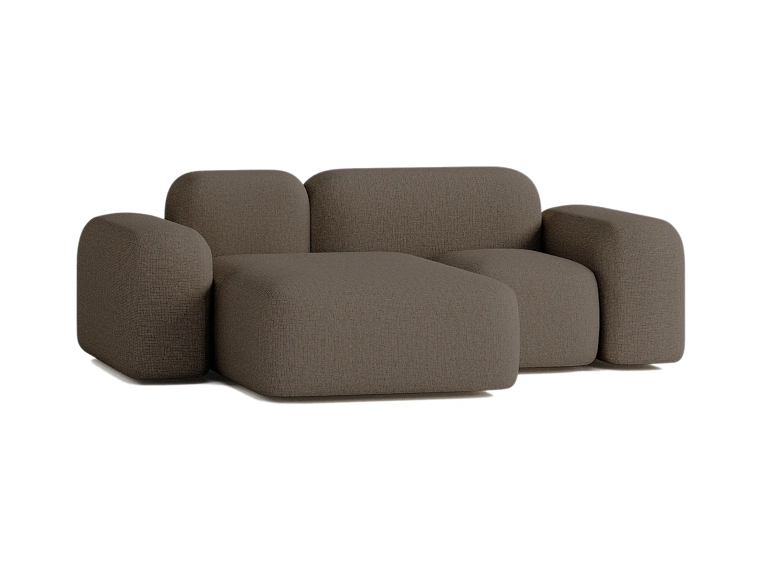 Max modulaire bank 2 zits bruin
