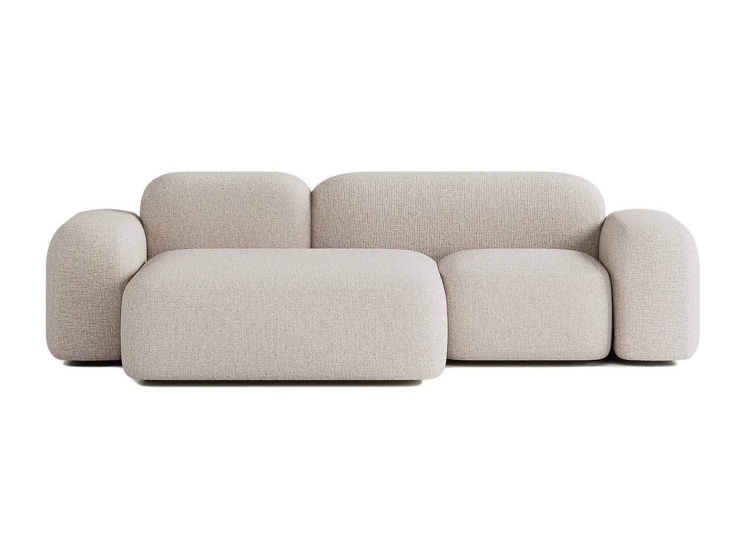 Max modulaire bank 3 zits beige