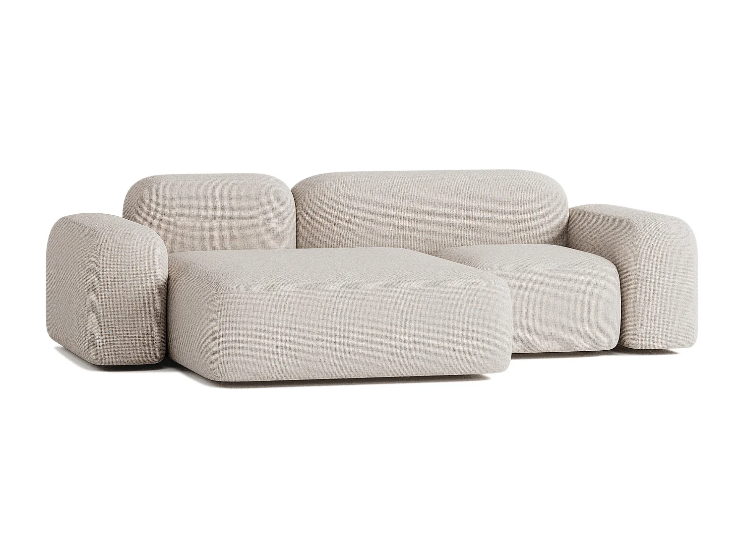 Max modulaire bank 3 zits beige