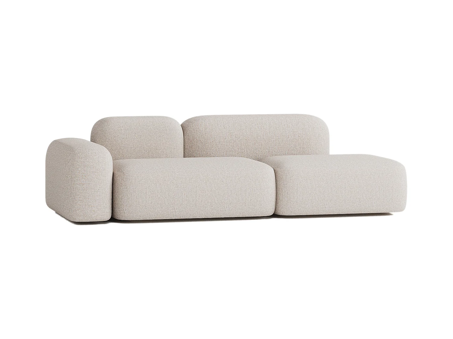 Max modulaire bank 3 zits beige