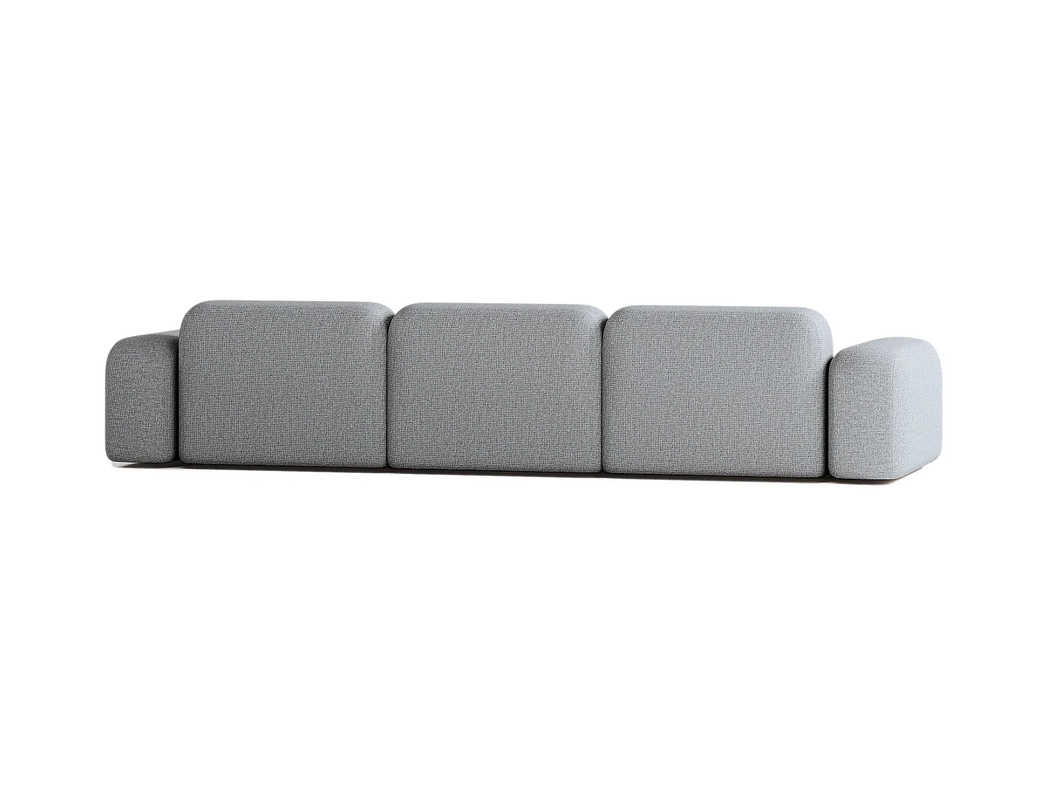 Max modulaire bank 5 zits donkergrijs