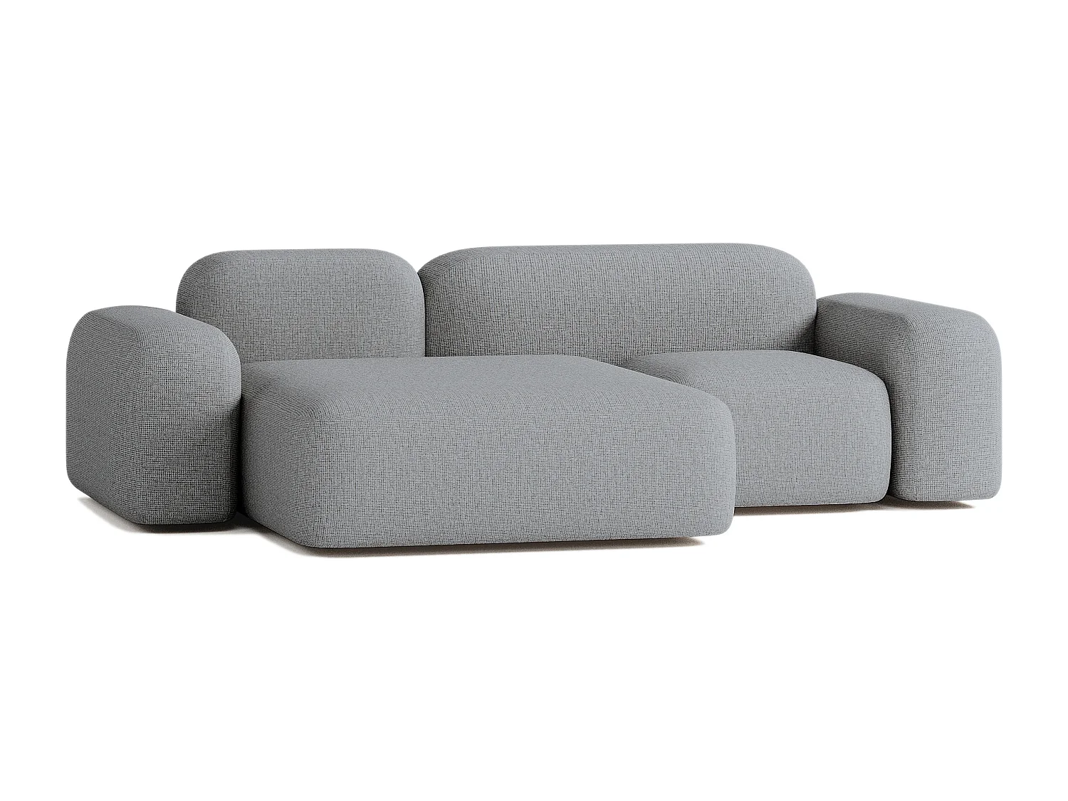 Max modulaire bank 3 zits donkergrijs