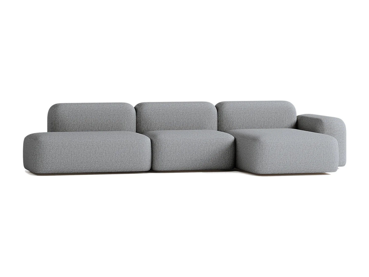 Max modulaire bank 5 zits donkergrijs