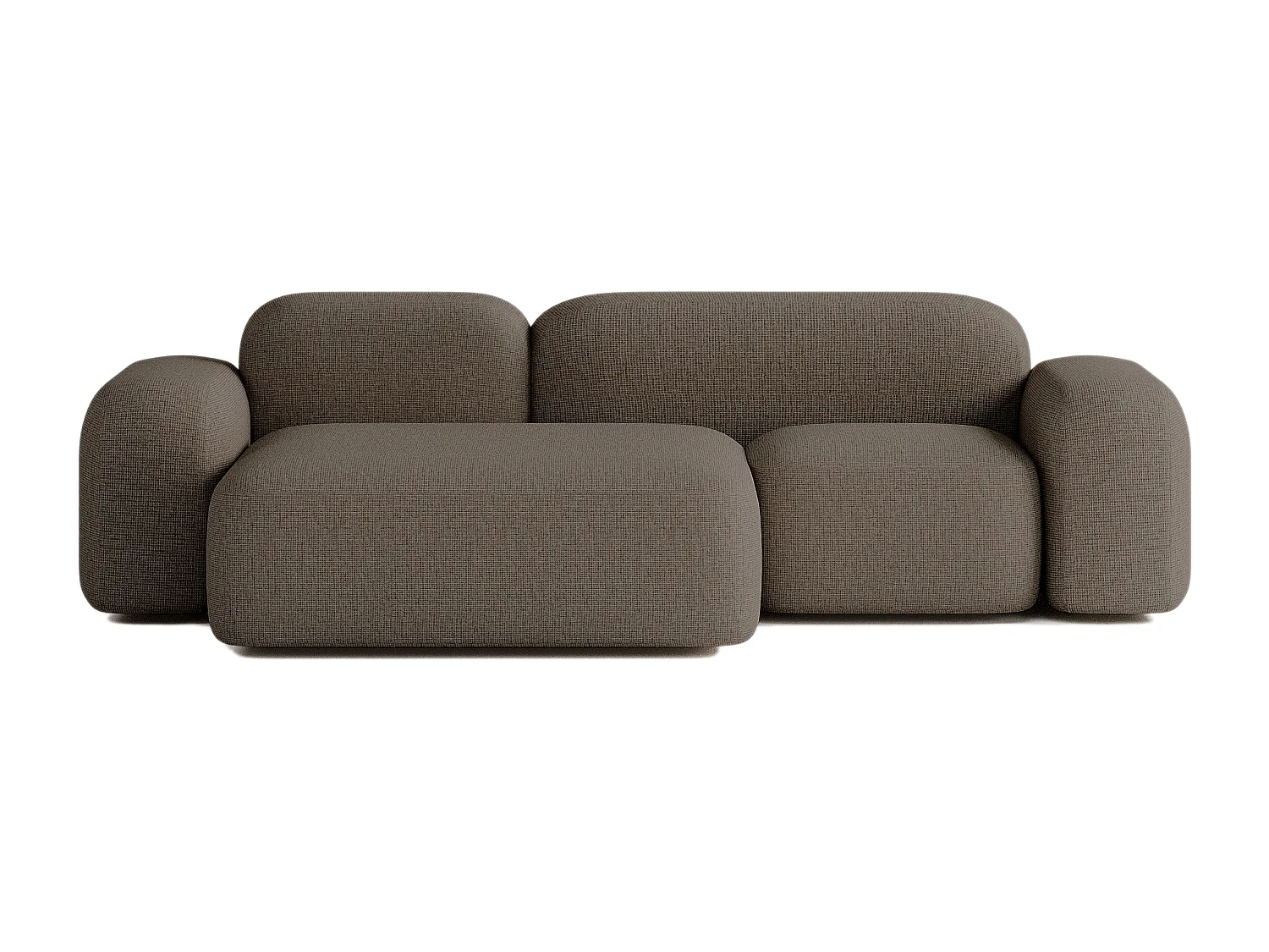 Max modulaire bank 3 zits bruin