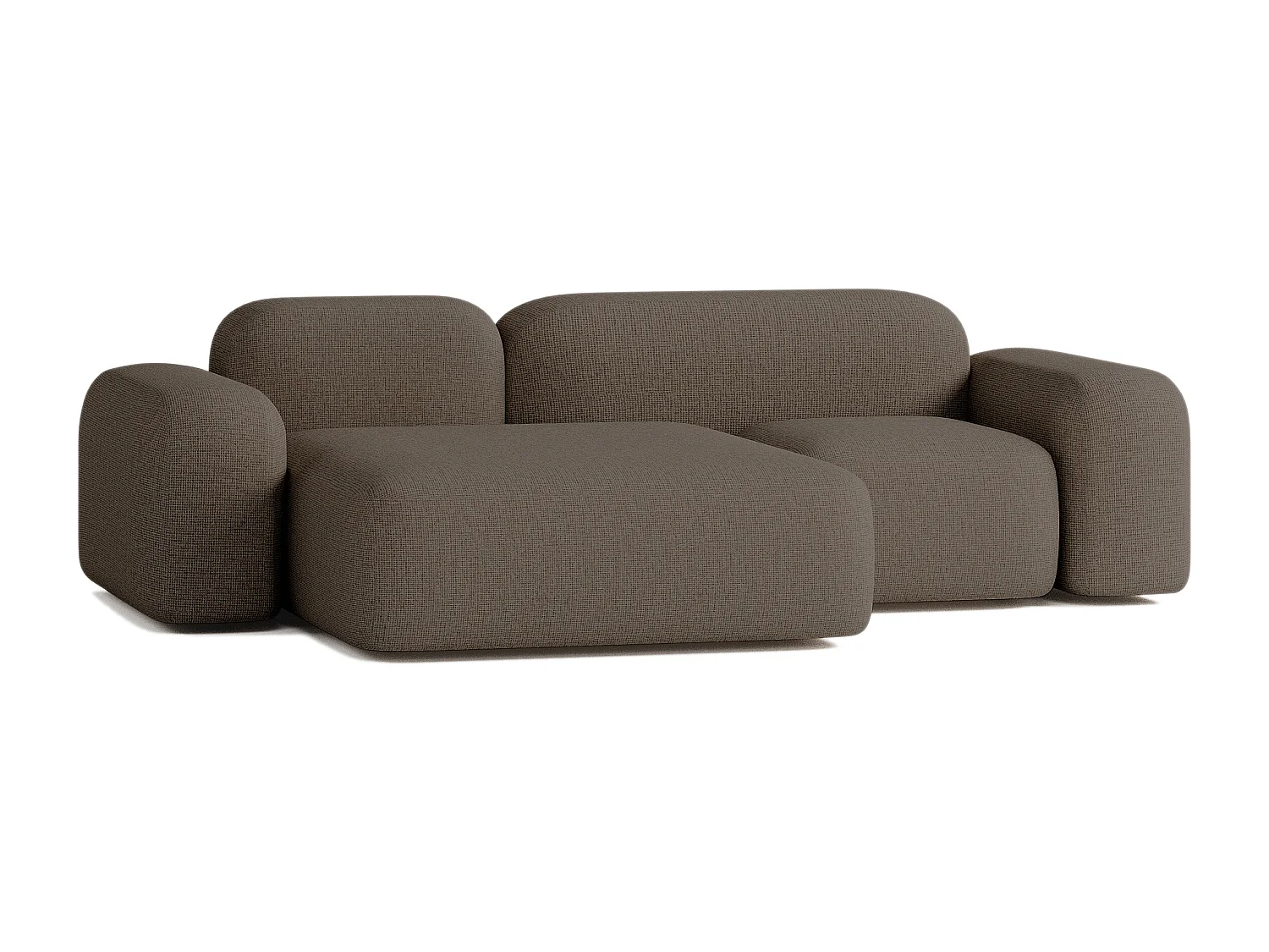 Max modulaire bank 3 zits bruin