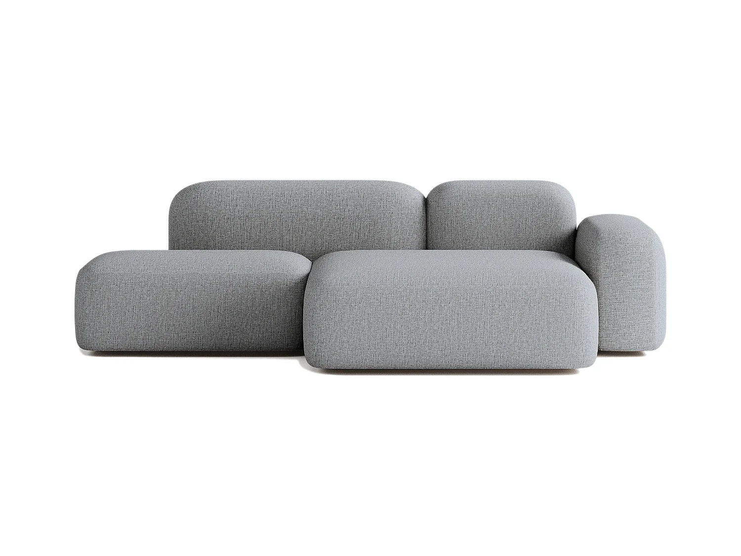 Max modulaire bank 3 zits donkergrijs