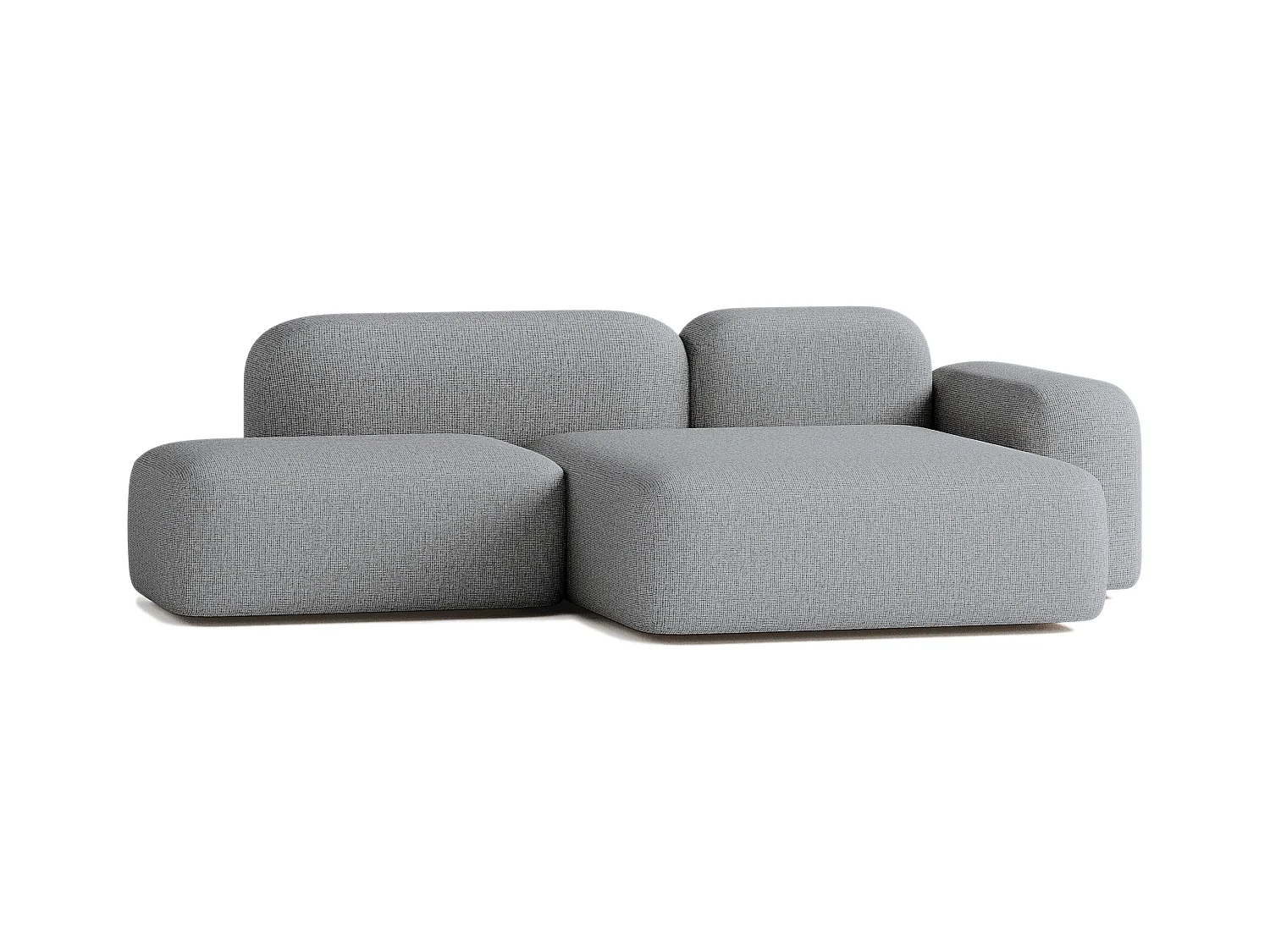 Max modulaire bank 3 zits donkergrijs