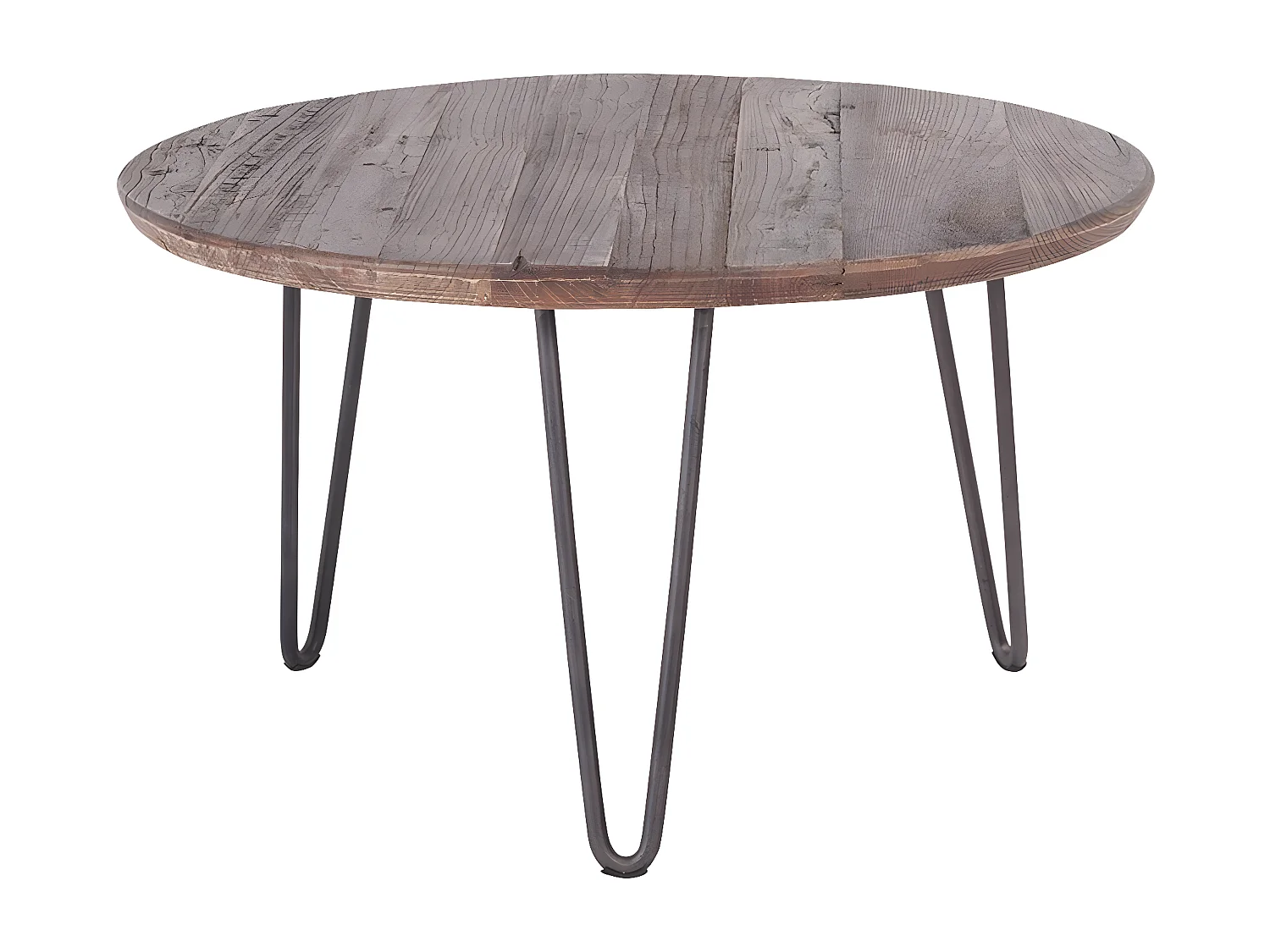 Massief grenen nesttafels COLETTE - Set van 3