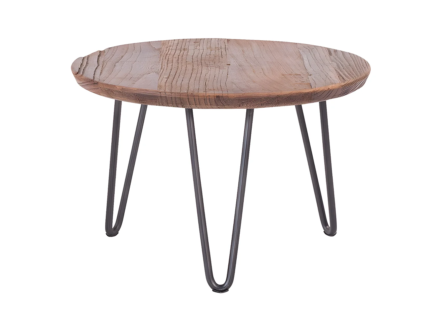 Massief grenen nesttafels COLETTE - Set van 3