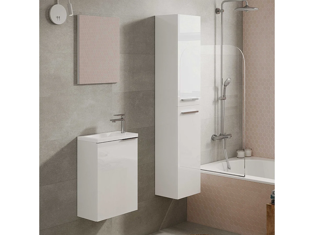 2-drzwiowa kolumna ścienna H140 cm