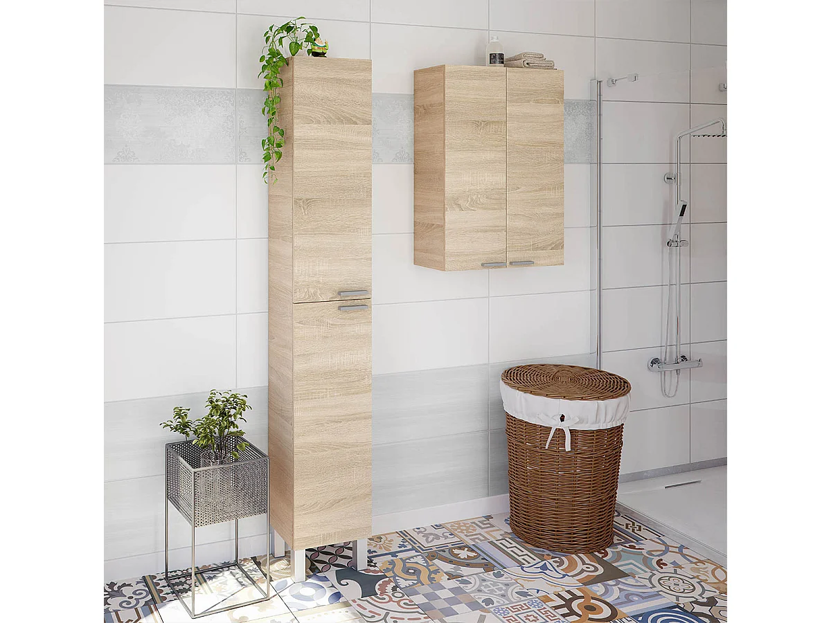 Colonne suspendue 1 porte H74 cm