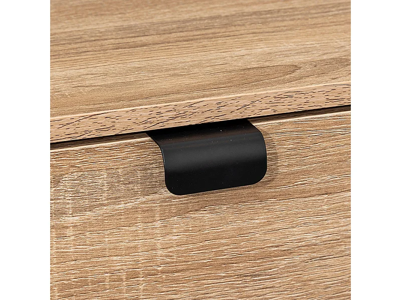 Meuble à Chaussures 3 Tiroirs "Aliaj" 122cm Naturel