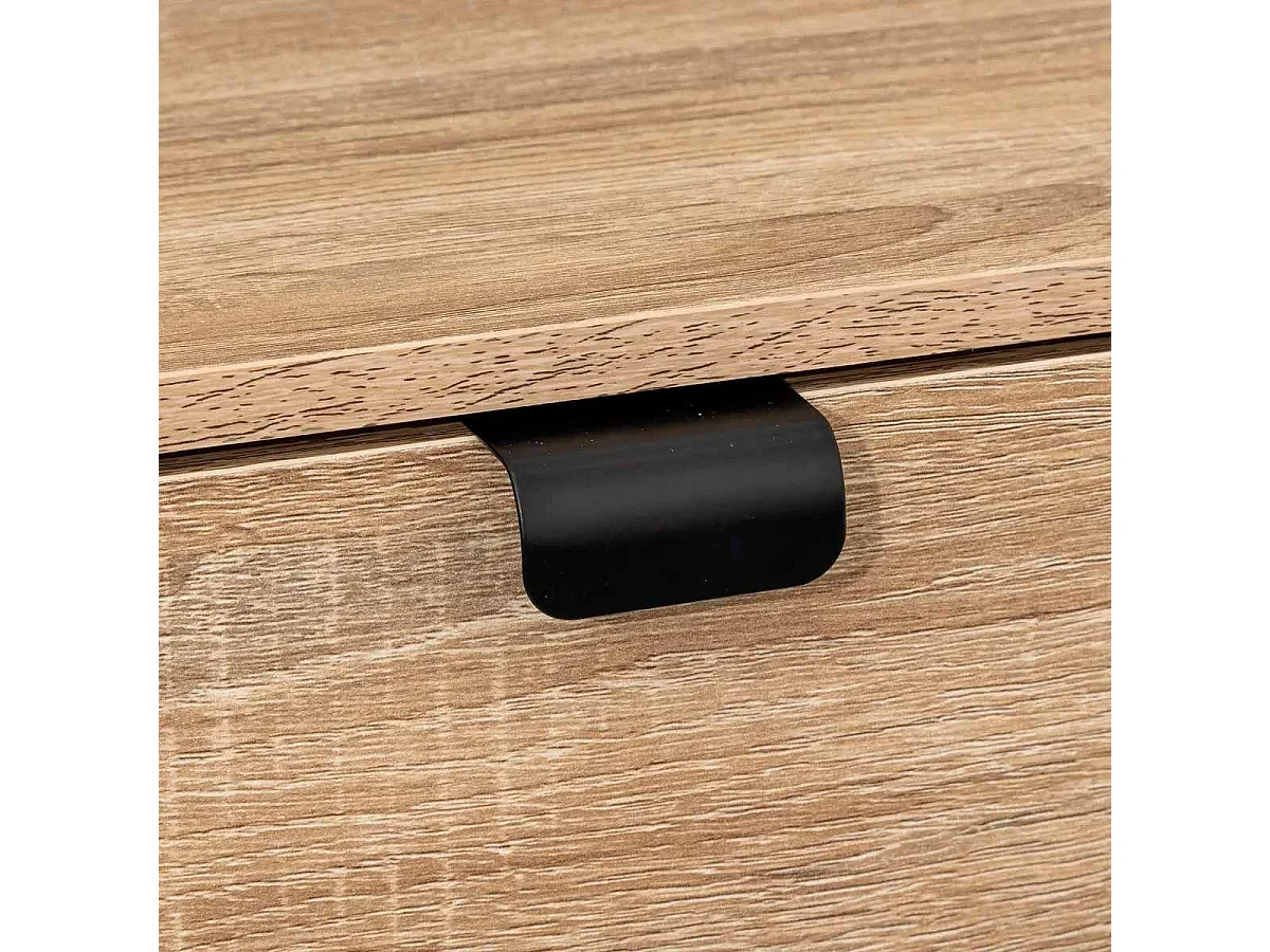 Meuble à Chaussures 3 Tiroirs "Aliaj" 122cm Naturel