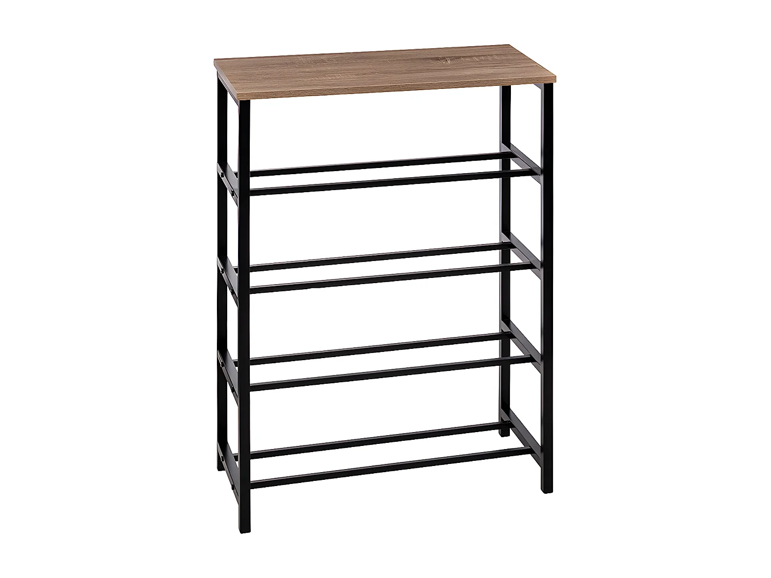 Range-Chaussures Console "Aliaj" 90cm Noir