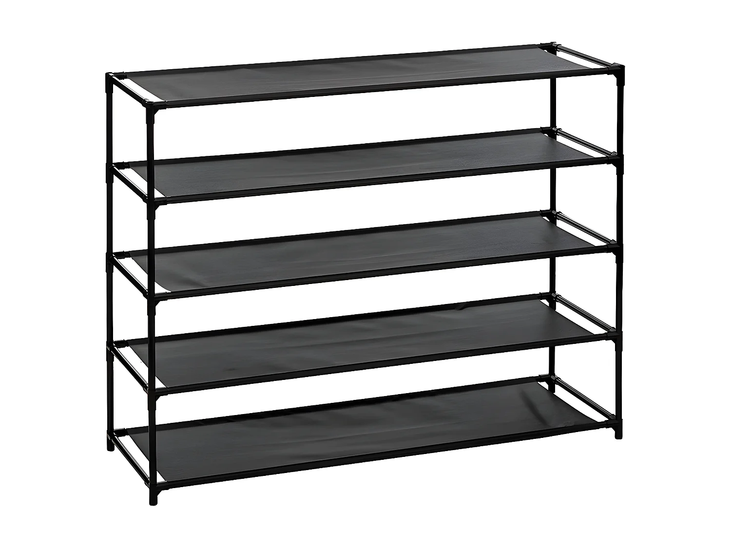 Range-Chaussures "Modulable" 158cm Gris