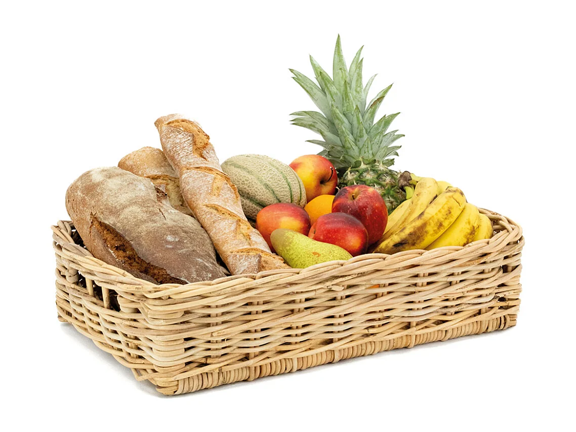 Manne en rotin naturel Moyen modèle