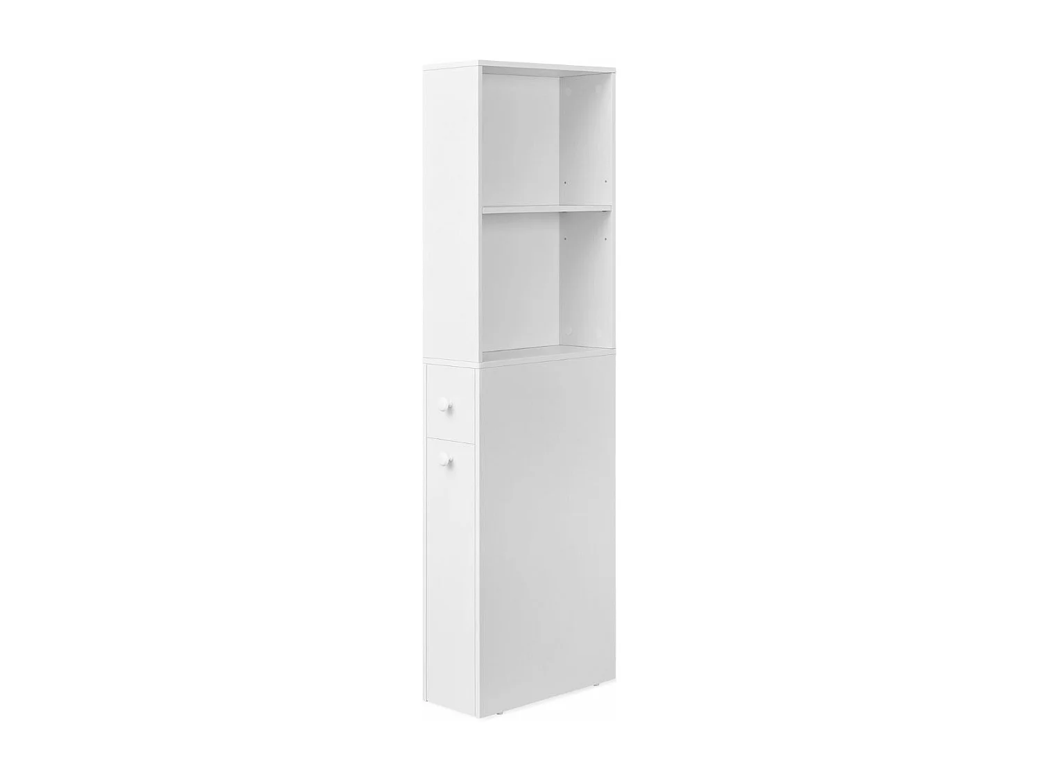 Petit meuble de rangement 2 niches, 1 tiroir - H134,4 cm