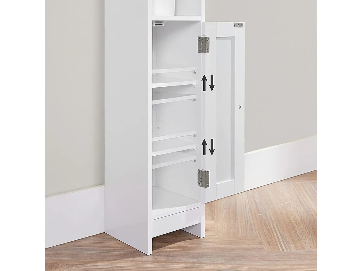 Mały schowek 1 wnęka, 1 drzwiczki, 1 półka - wys. 80 cm