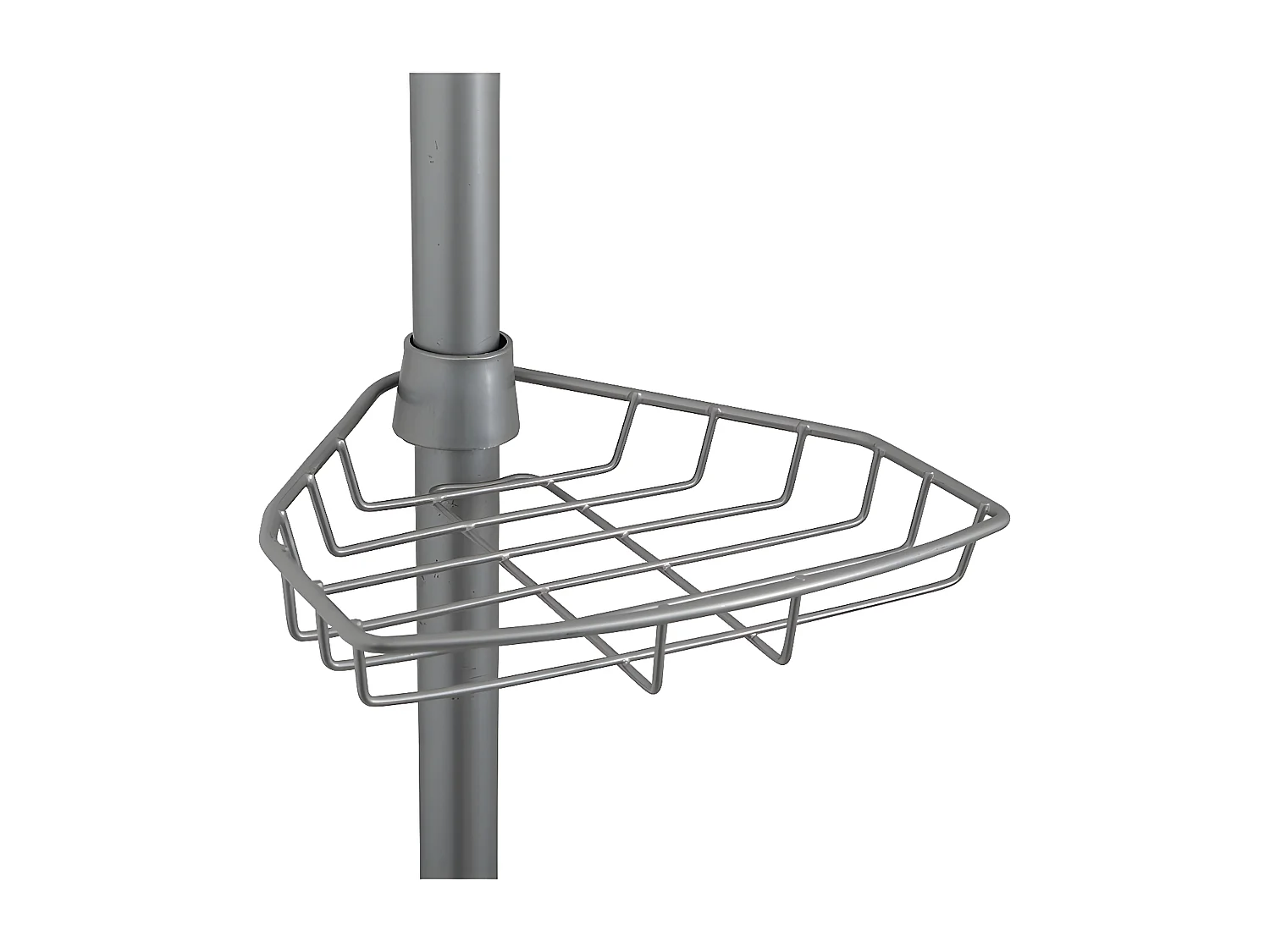 Colonne télescopique 4 paniers Gris