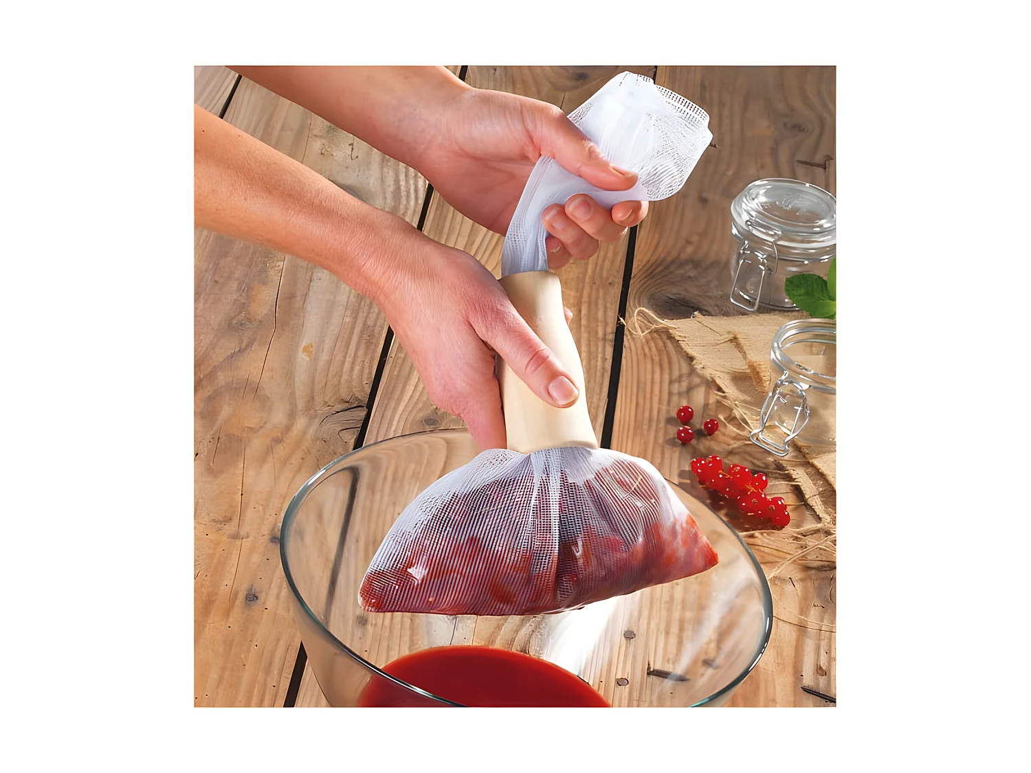 Presse-coulis pour gelées et confitures sans pépins - KS9211/SAB