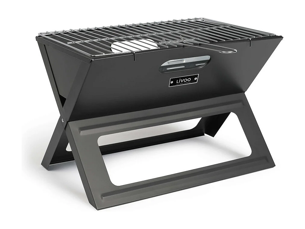 Barbecue à charbon pliable noir