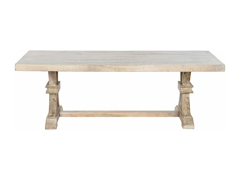 Table basse en bois de manguier coloris naturel - longueur 150 x profondeur 70 x Hauteur 50 cm