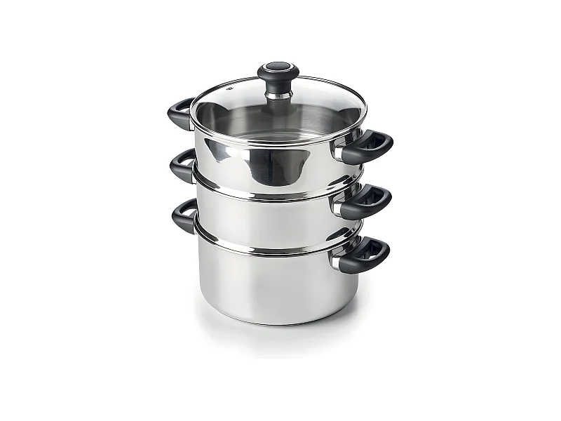 Combiné vapeur 3 corps Polo 24 cm