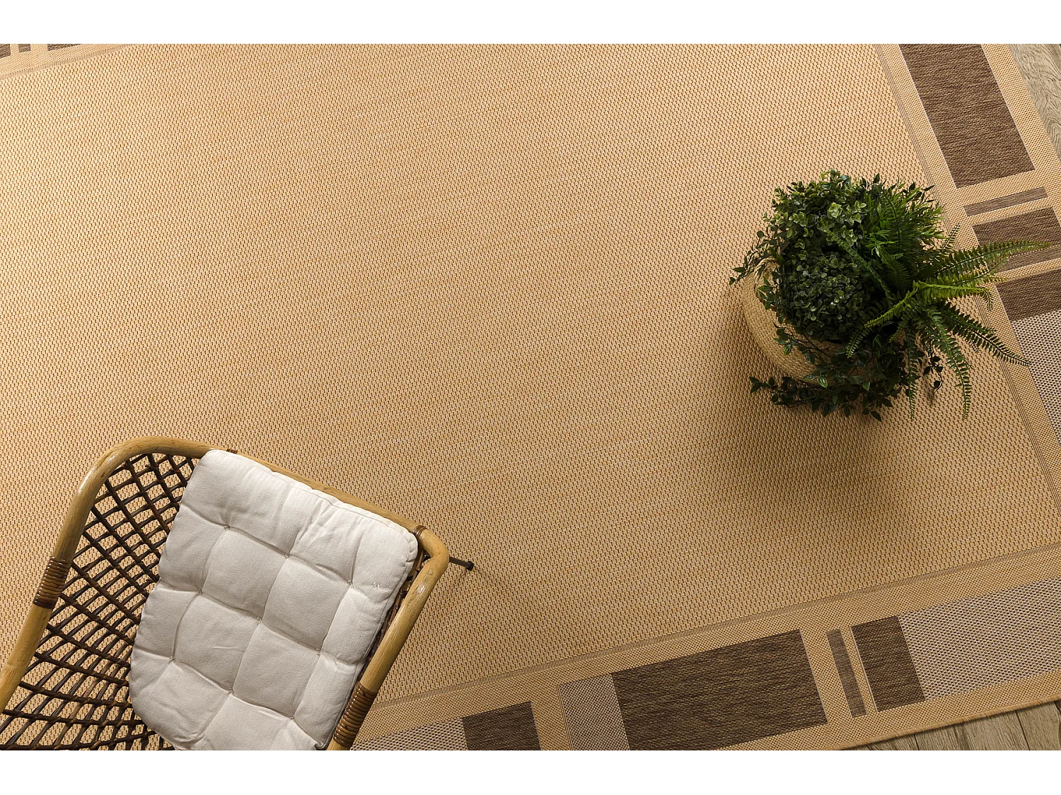 Sisal tapijt SISAL FLOORLUX 20195 meer / koffie 80x150 cm