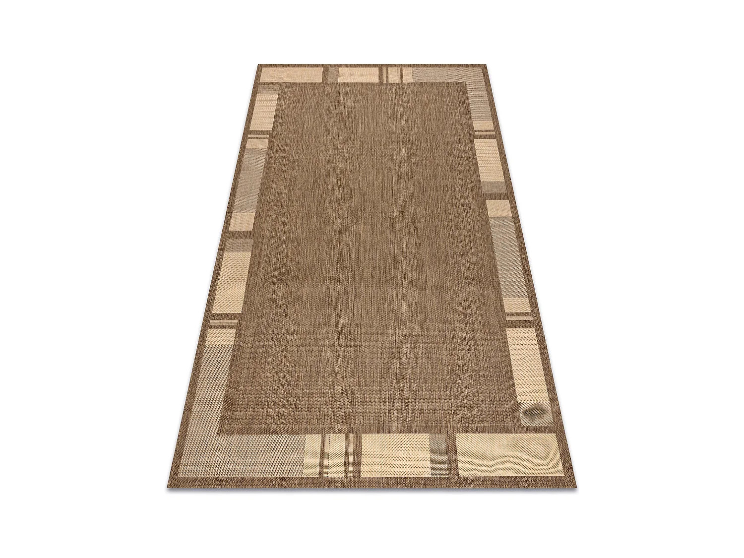 TAPIS EN CORDE SIZAL FLOORLUX 20195 café / mais 240x330 cm