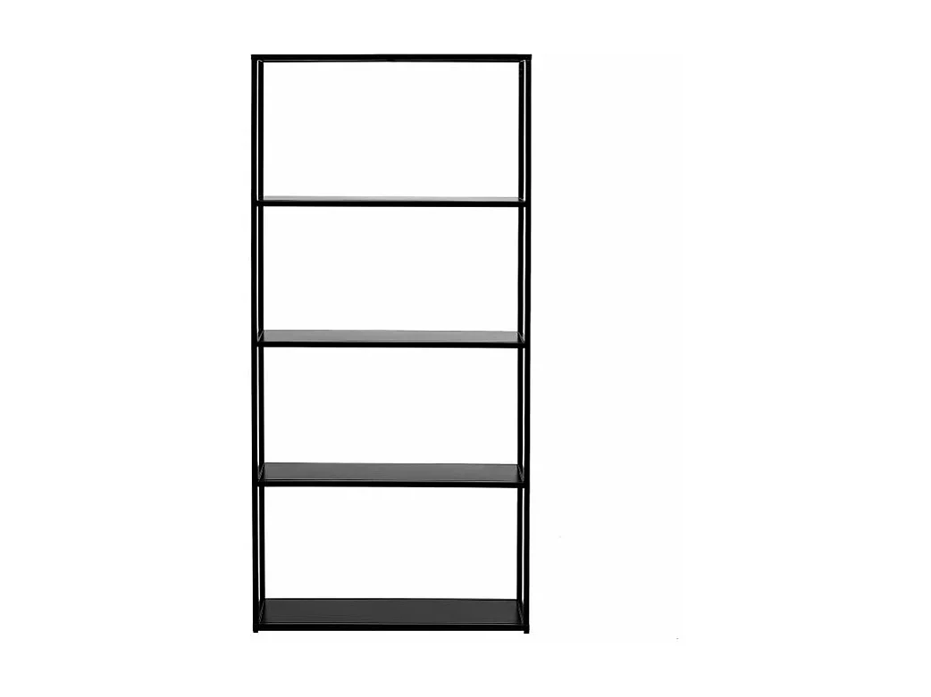 Etagère FILAR en métal - 75 x 27 x 154 cm - Noir