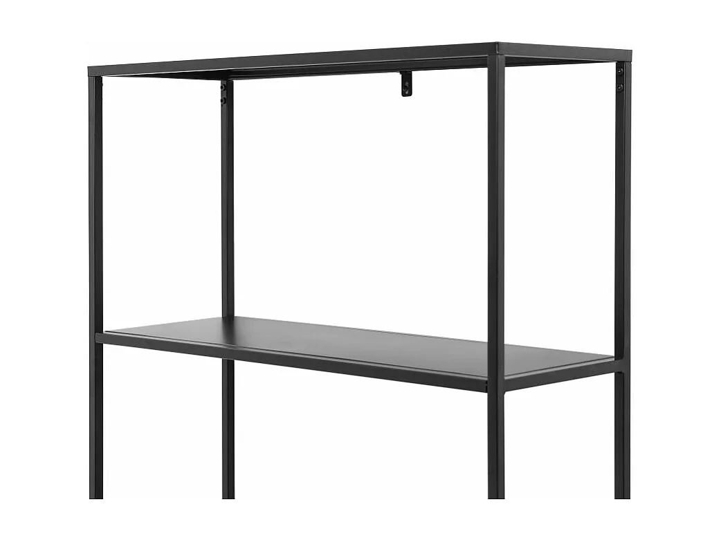 Etagère FILAR en métal - 75 x 27 x 154 cm - Noir