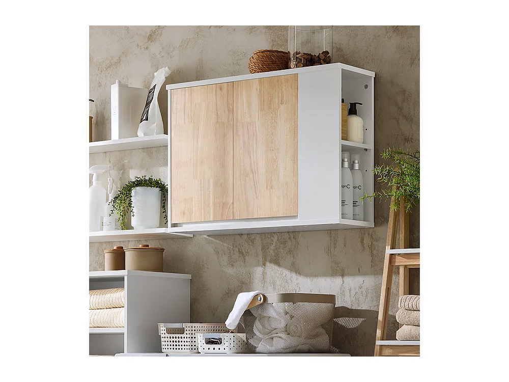SoBuy Hängeschrank BZR144-WN