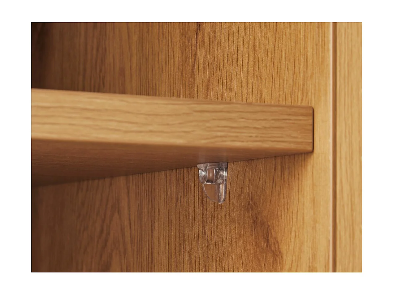 Meuble TV BRODIE en bois et pieds noirs - 120x40 cm