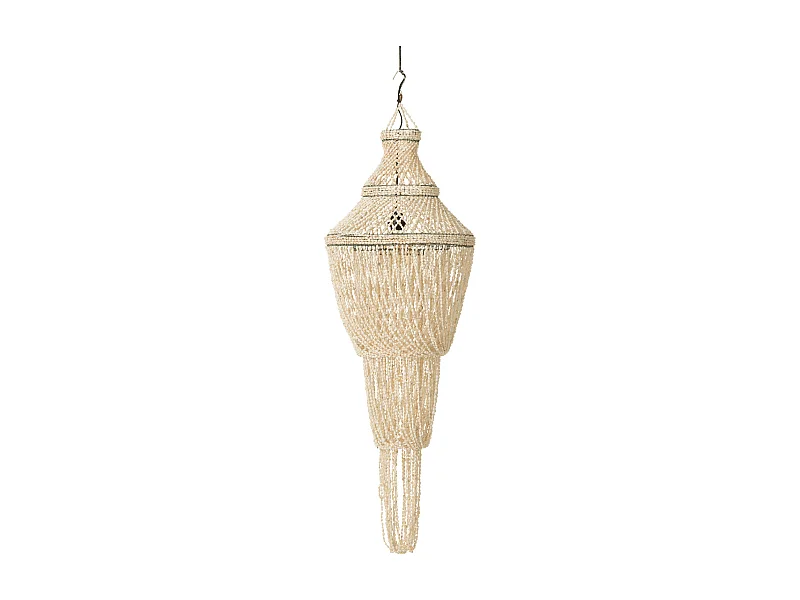 Lampe Suspension Coquillage "Daisy" 176cm Naturel