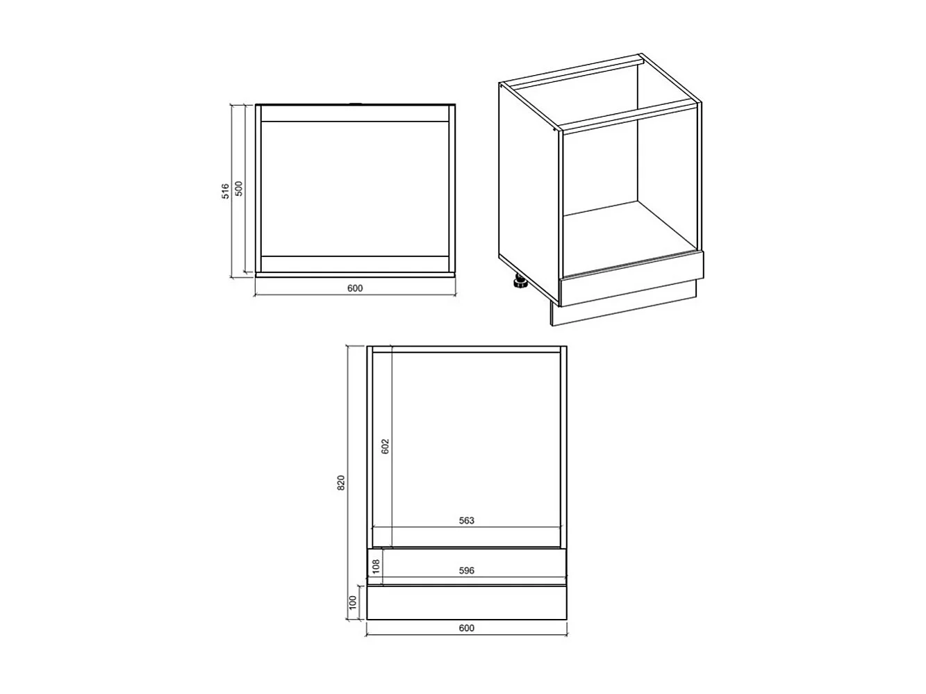 KÜCHENLEERBLOCK Bonn weiß matt / stone grey matt 350 / 59 / 243cm 9-teilig