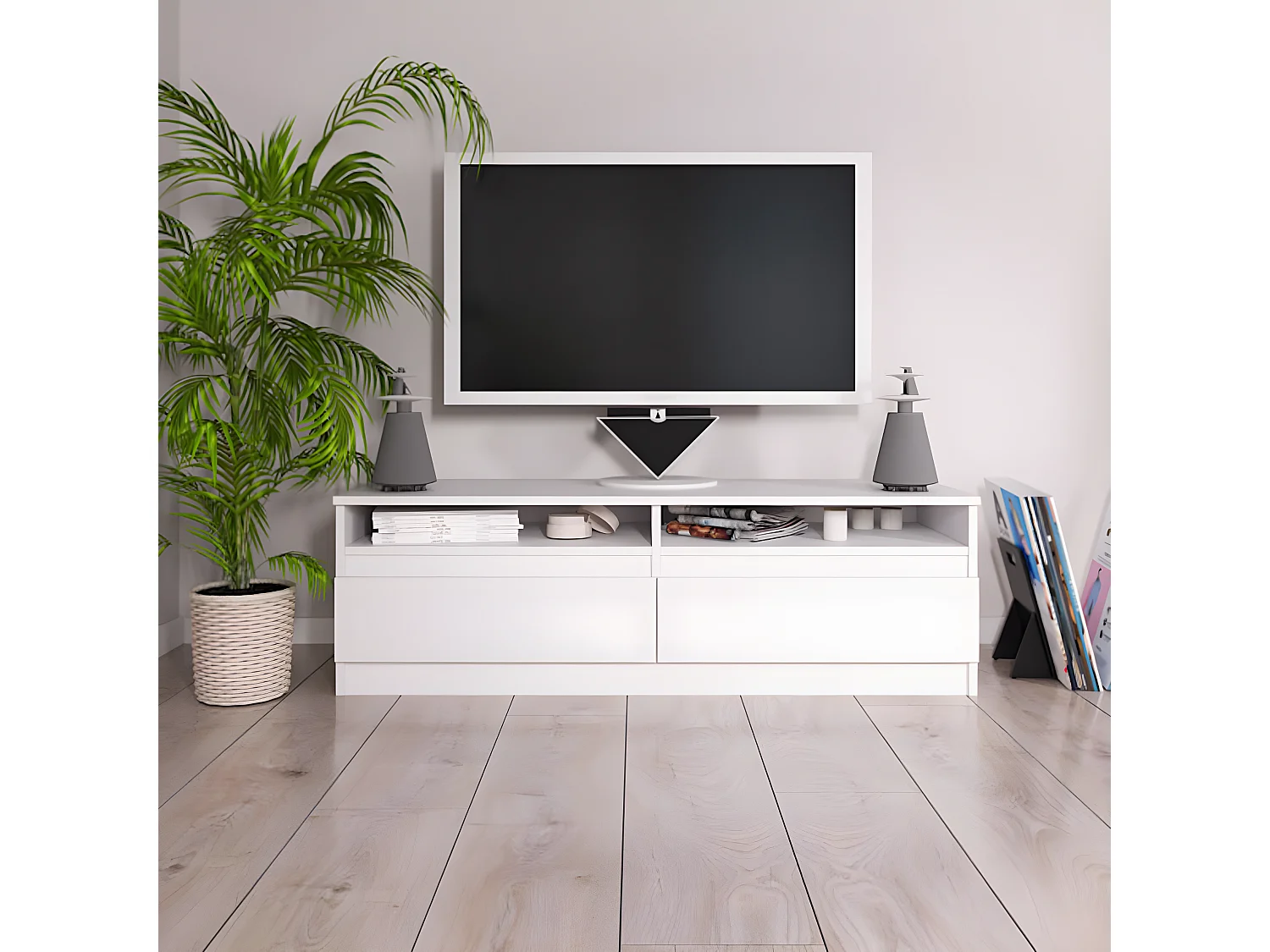 Lowboard Lala 120 weiß 120 / 40 / 38cm