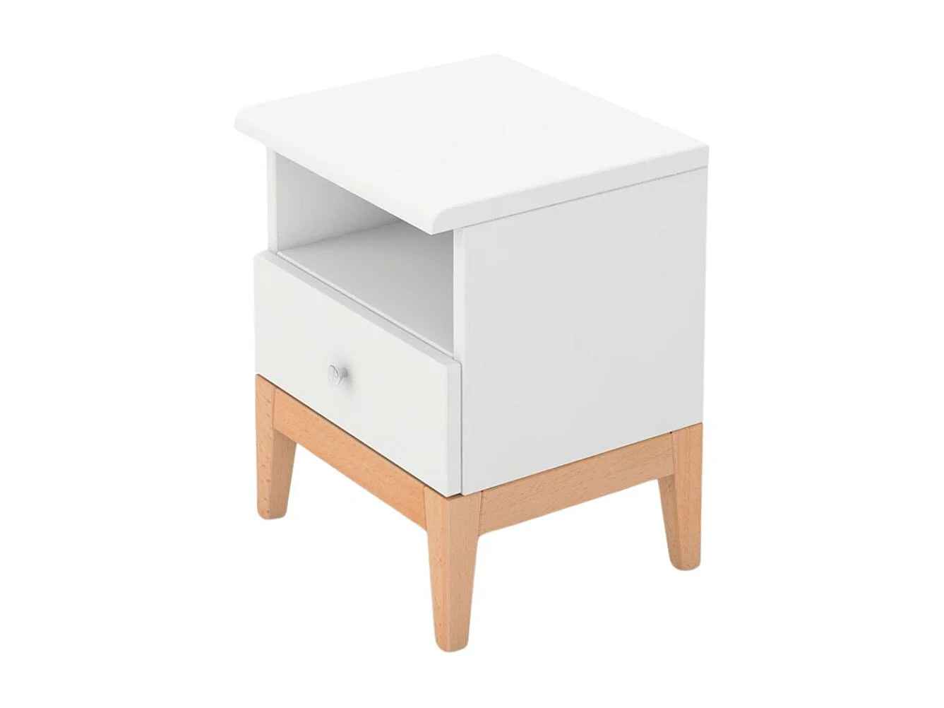 Drewniana szafka Nocna Livia 1s+