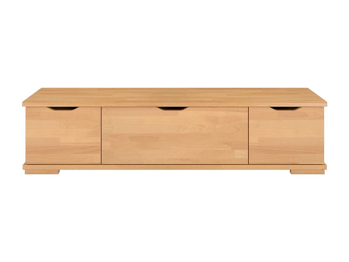 Massivholz-tv-schrank Arhus, buche - lackiert, naturfarben