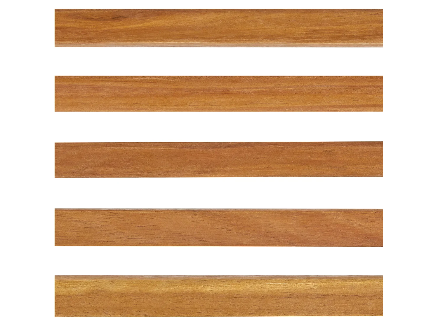 Stół ogrodowy BELLANO 70 cm 120 cm Drewno akacjowe Brązowy
