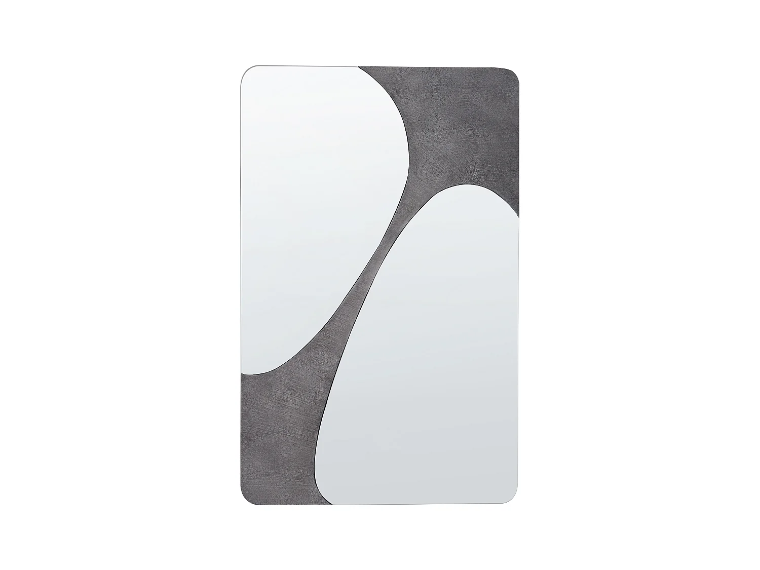 Miroir ORMES 70 cm 110 cm Gris