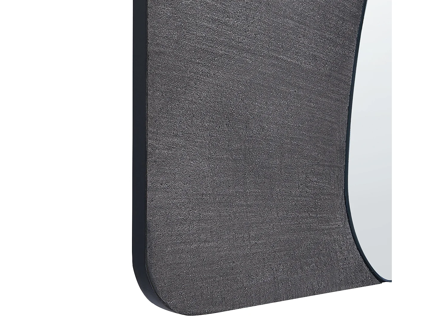 Wandspiegel ORMES 70 cm 110 cm Grijs