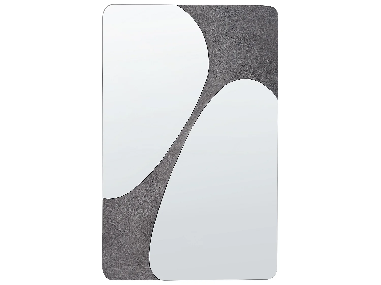 Wall Mirror ORMES 70 cm 110 cm Grey