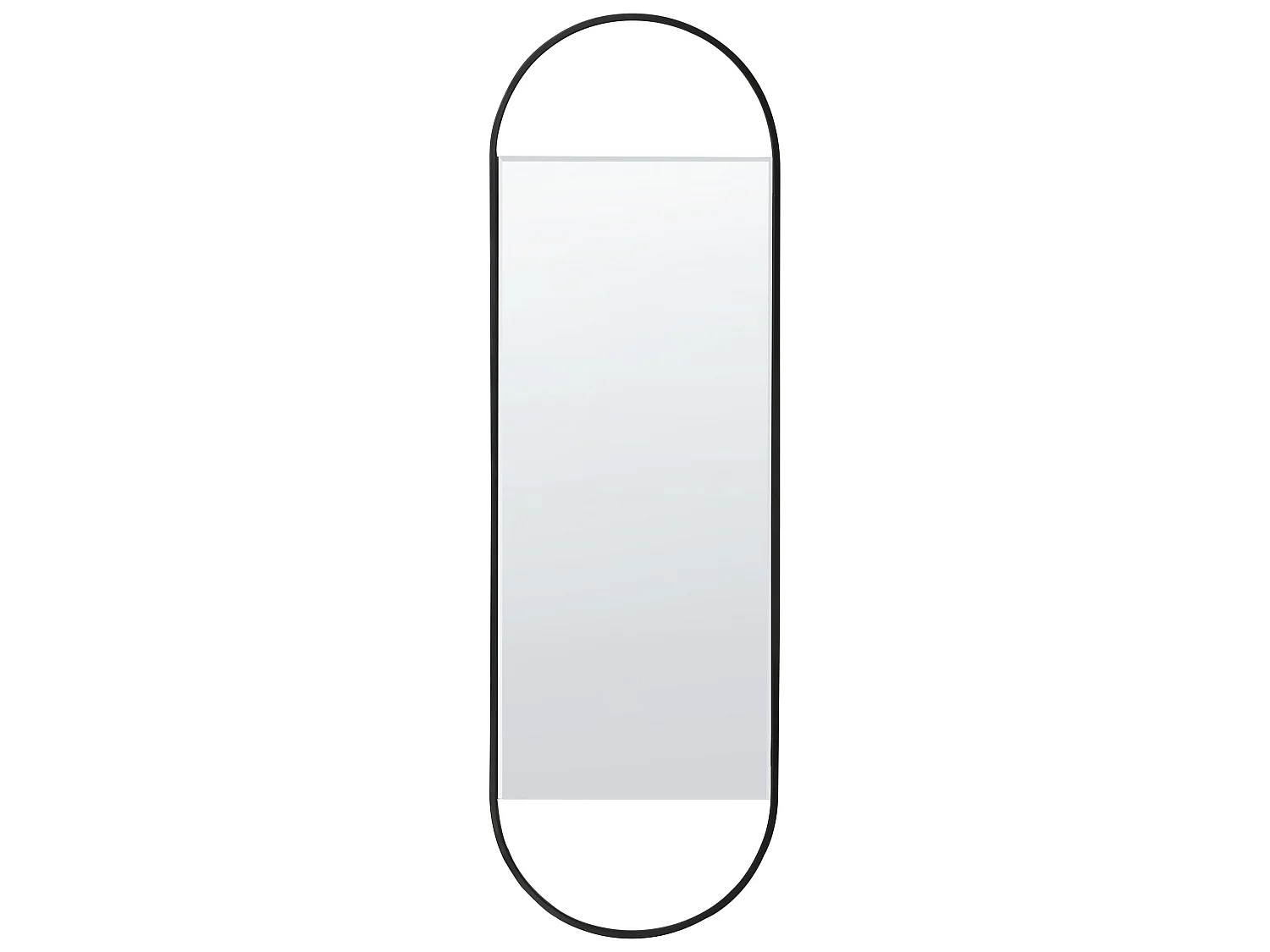 Wall Mirror VALLERY 40 cm 120 cm Metal Black