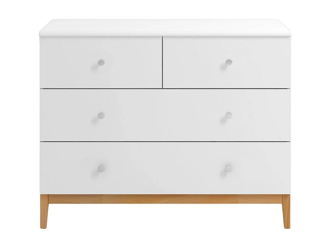 Chevet en bois avec tiroirs Visby Livia 2+2