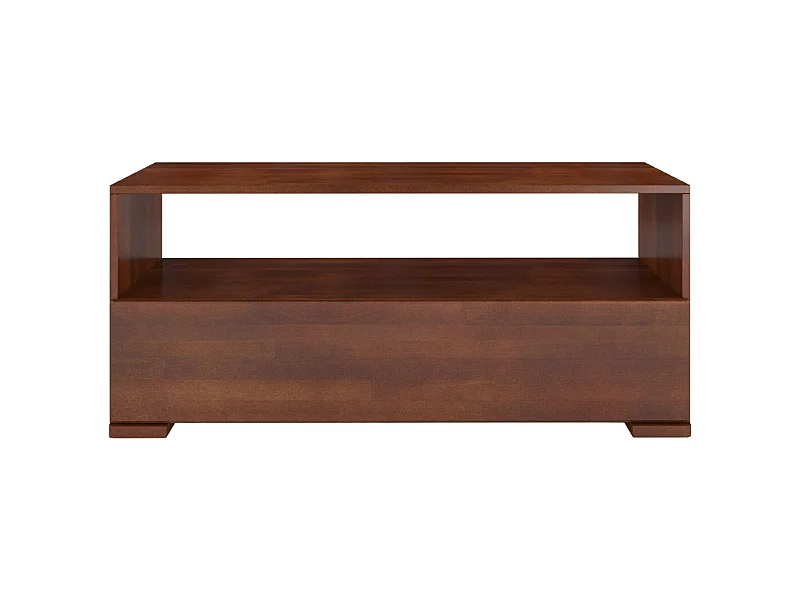 Massivholz-tv-schrank Sandema, buche - lackiert, nussbaumfarbe