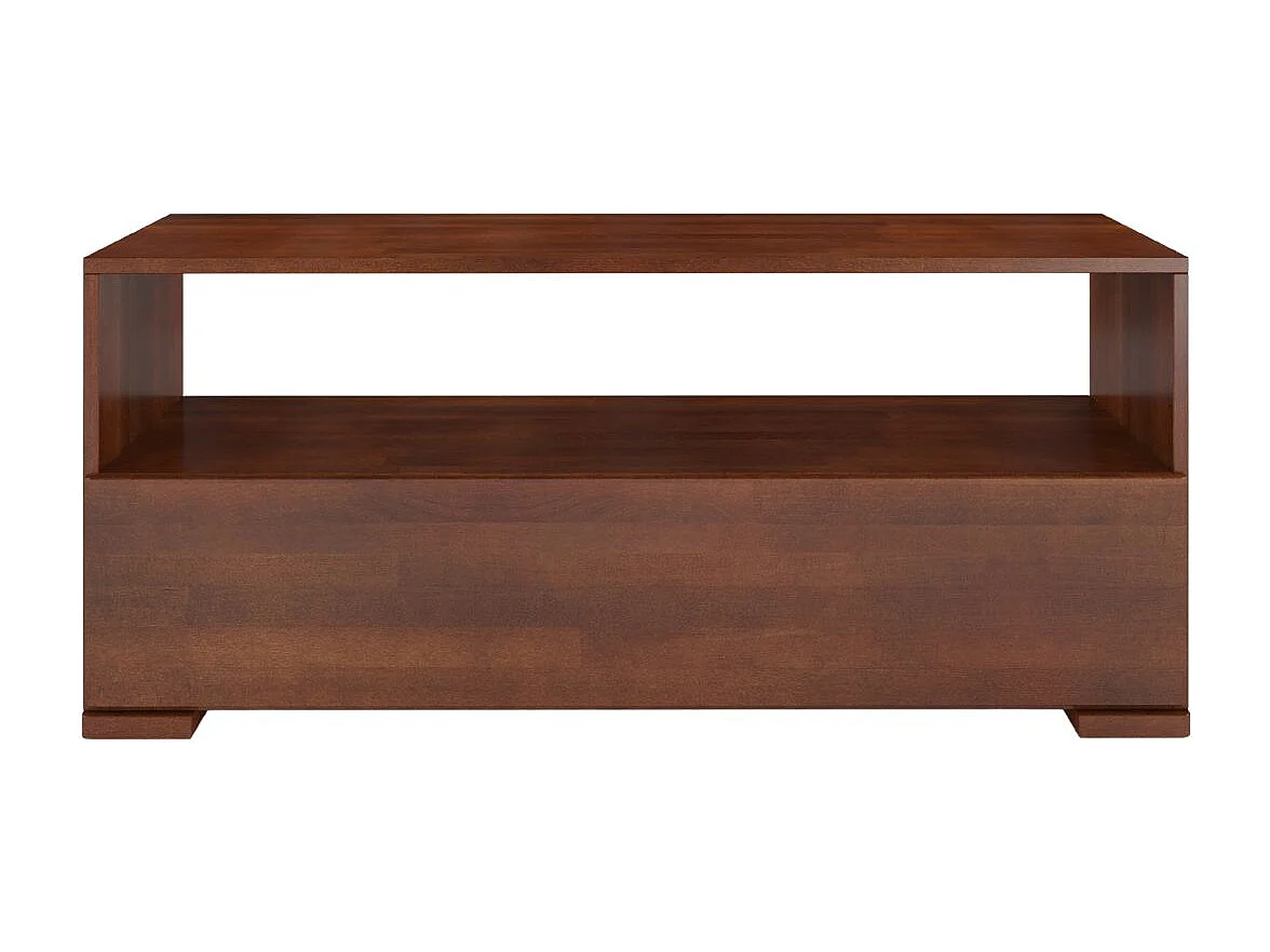 Meuble TV en bois de hêtre Visby Sandema / noyer