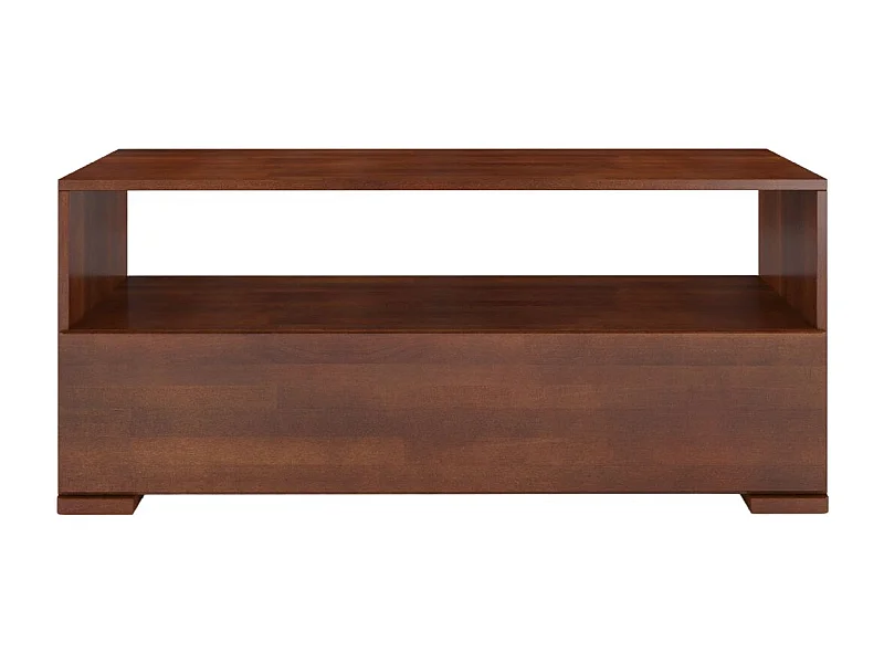 Meuble TV en bois de hêtre Visby Sandema / noyer