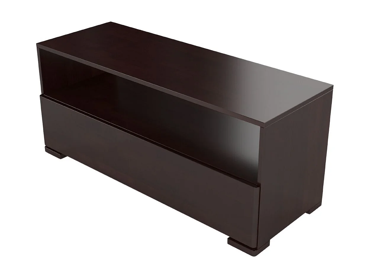 Meuble TV en bois de hêtre Visby Sandema / palissandre