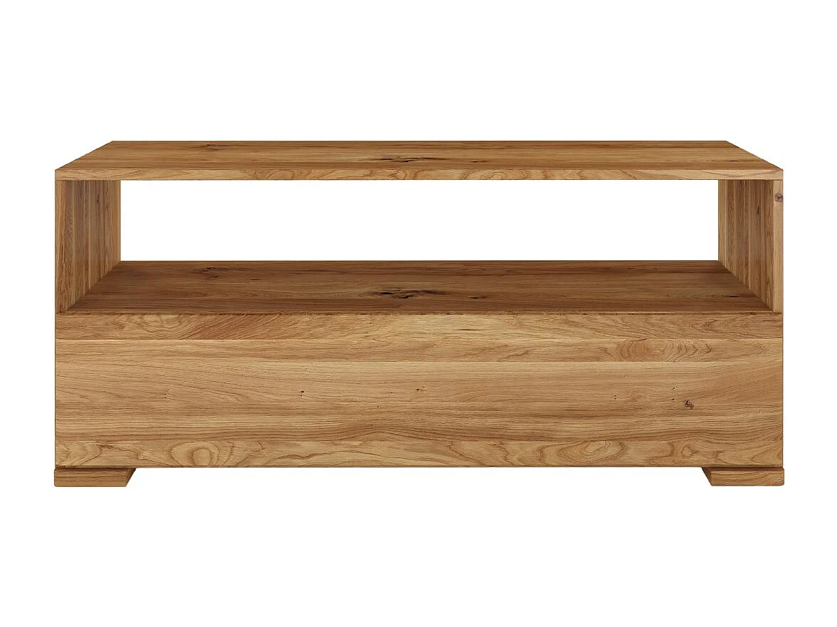 Massivholz-tv-schrank Sandema, eiche - lackiert, naturfarben