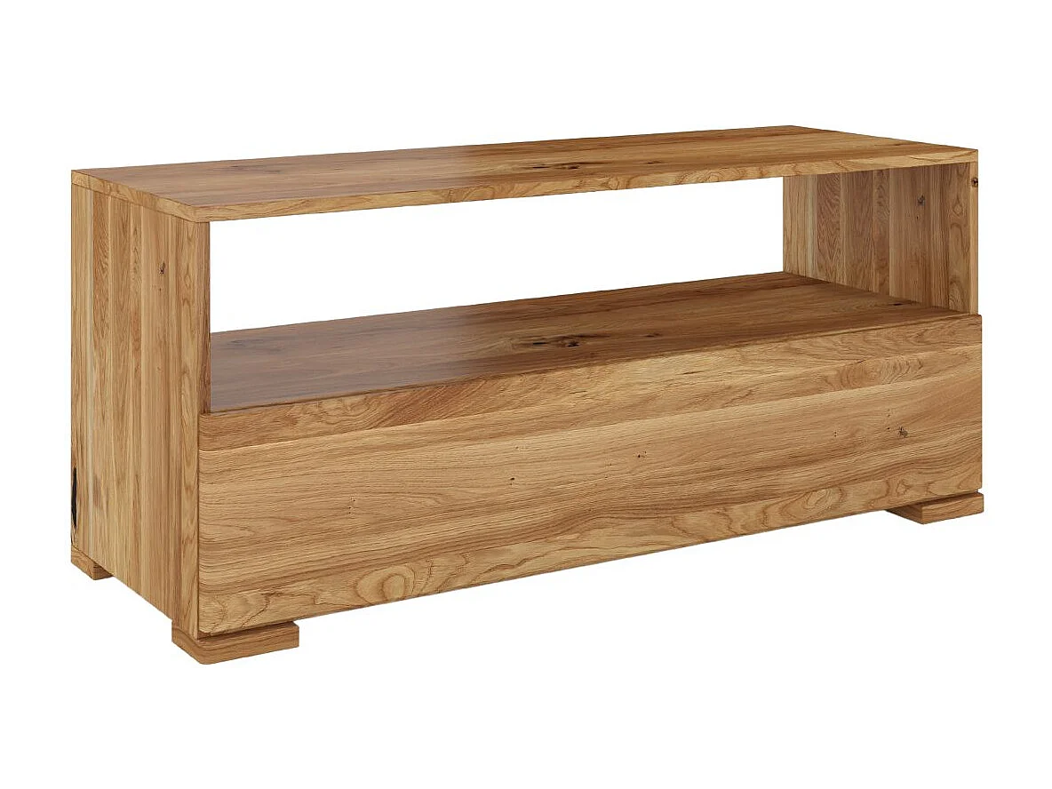 Massivholz-tv-schrank Sandema, eiche - lackiert, naturfarben